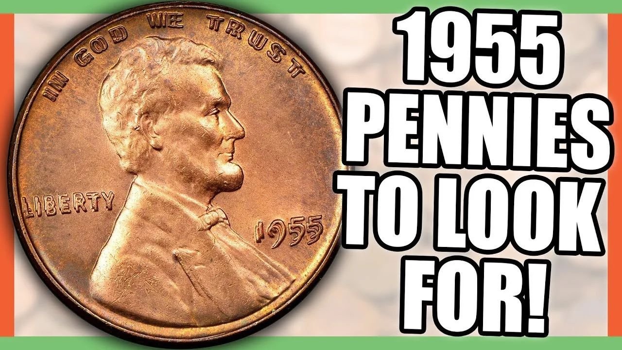 1955 Lincoln Wheat Penny